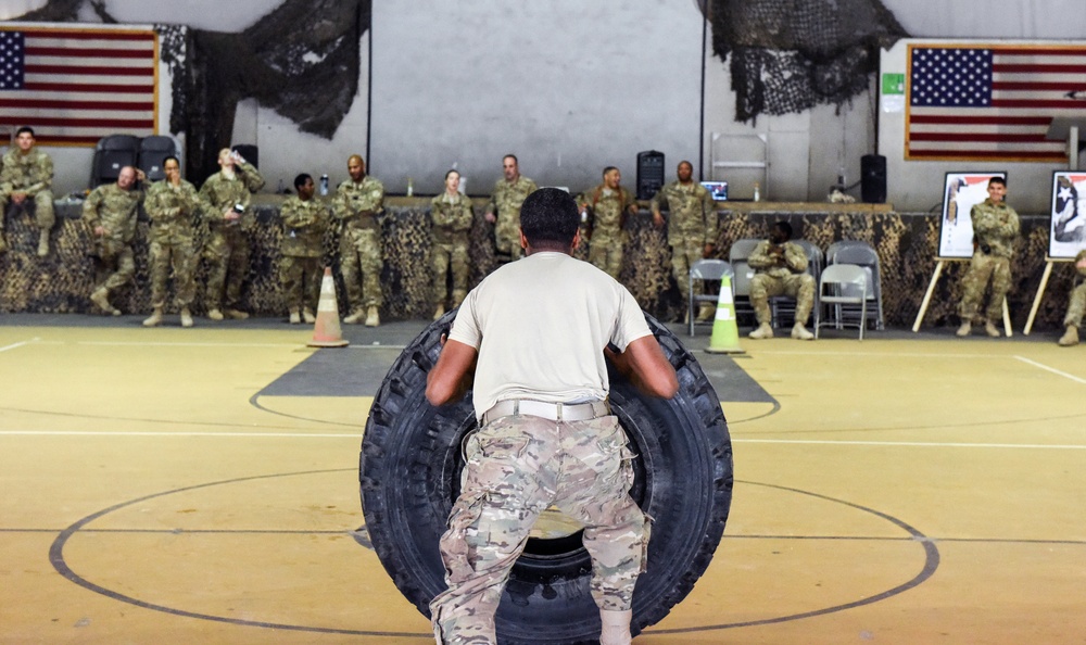 Tough Enough challenge at Bagram