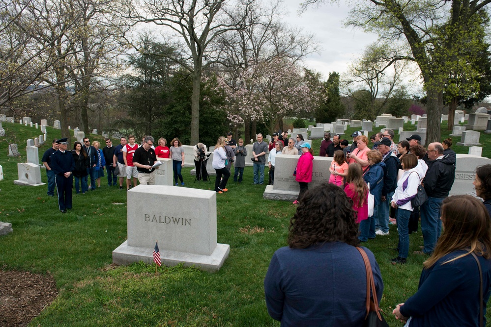 Medal of Honor Tour in Arlington National Cemetery