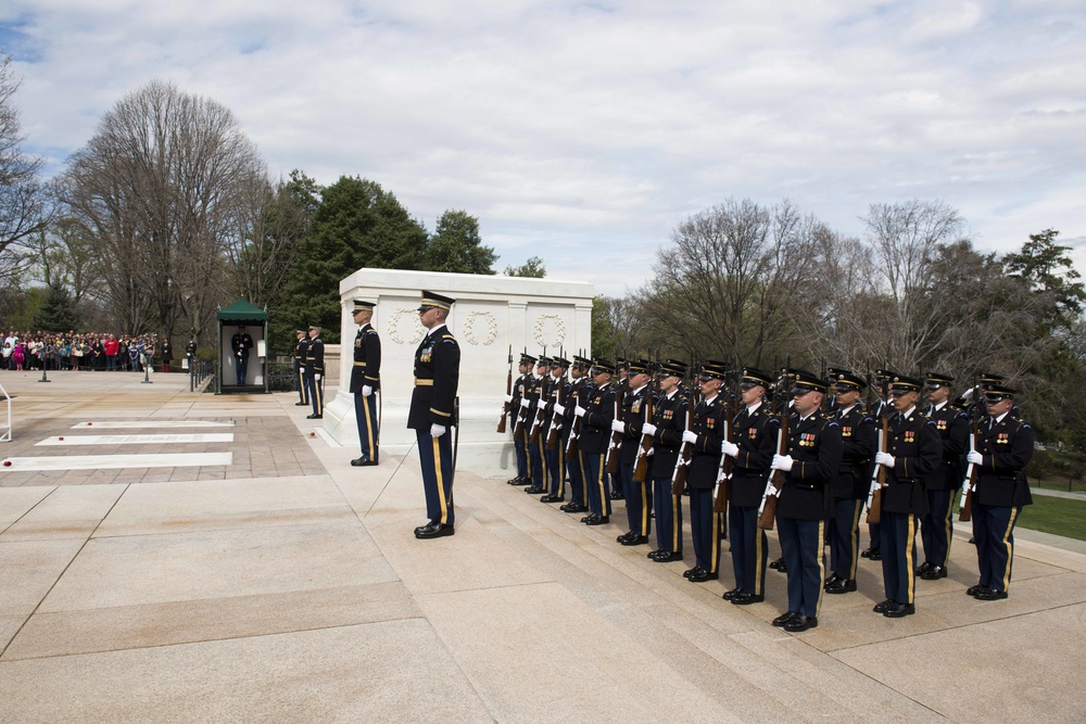 Medal of Honor Day at Arlington National Cemetery