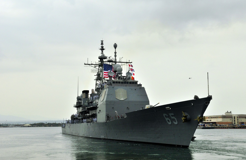 USS Chosin (CG-65) Departure