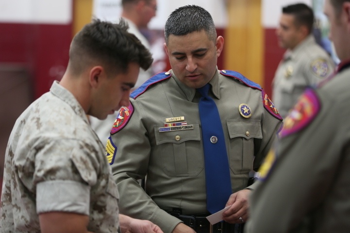 Career, education fair gives Marines, sailors tools for future