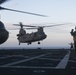 40th CAB Chinooks land aboard the USS Ponce