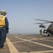 40th CAB helicopters refuel, rearm aboard the USS Ponce