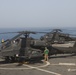 40th CAB helicopters refuel, rearm aboard the USS Ponce