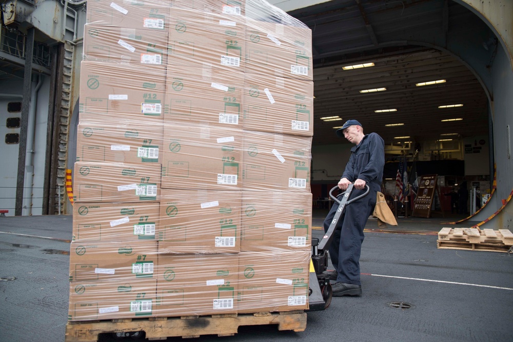 Transporting supplies