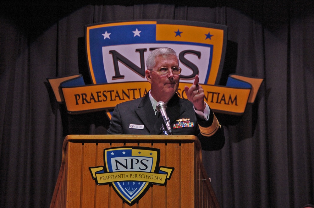 NPS winter quarter graduation ceremony