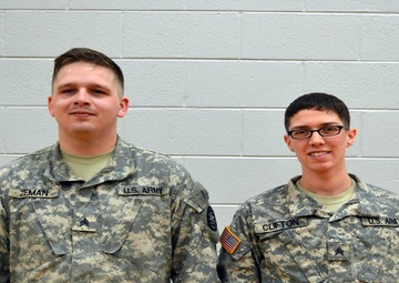 Michigan Army National Guard promotes 107th EN BN Soldiers