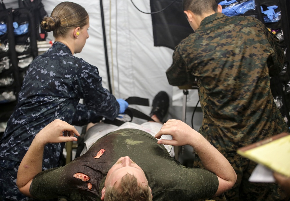 2nd Medical Battalion conducts casualty evacuations