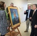 Portrait dedicated recognizing 45th Infantry Division Medal of Honor recipient