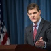 Pentagon Press Secretary Peter Cook conducts press briefing
