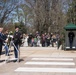 Republic of Estonia Minister of Defence lays a wreath at the Tomb of the Unknown Soldier in Arlington National Cemetery