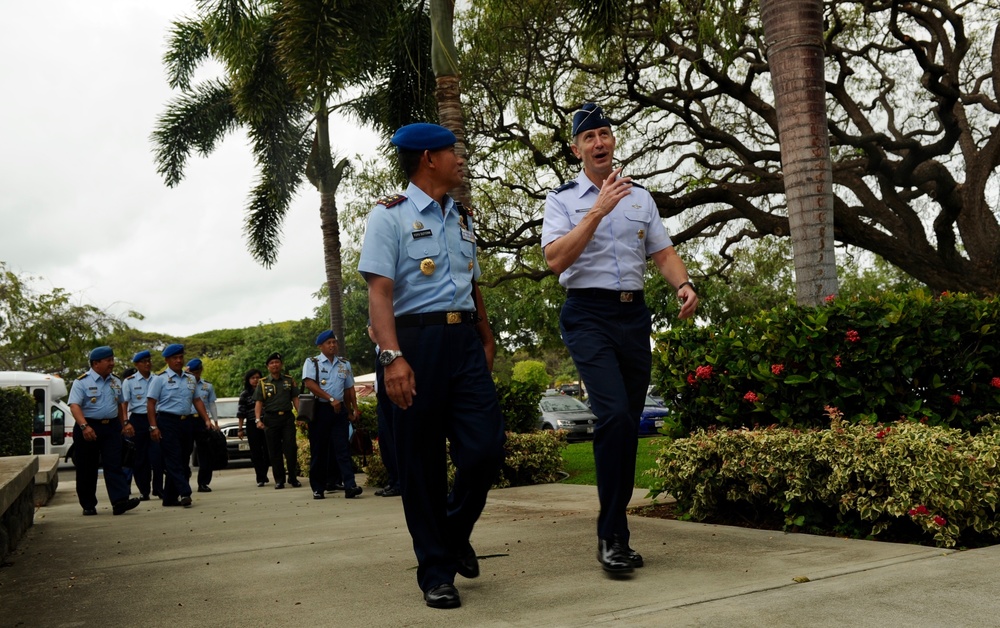 Indonesia and Pacific Air Forces Hold Airman-to-Airman Talks