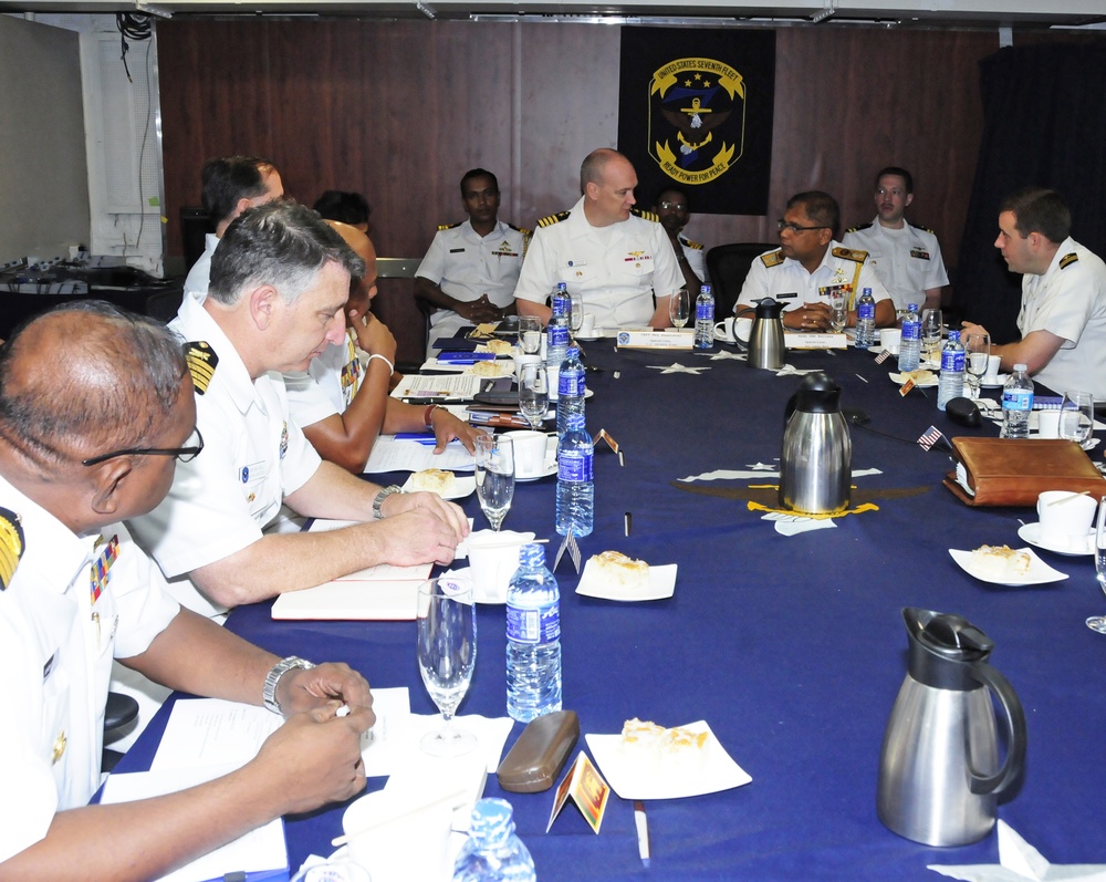 U.S. 7th Fleet, Sri Lanka Enhance Bilateral Cooperation