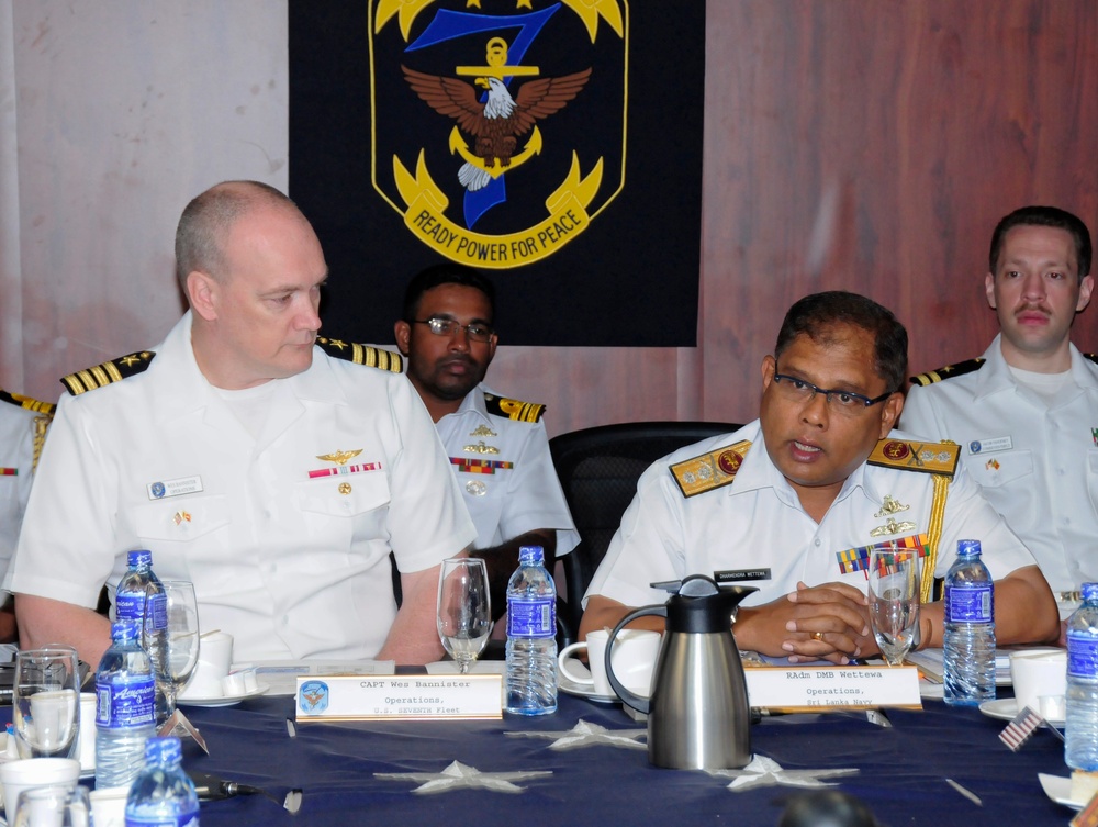 U.S. 7th Fleet, Sri Lanka Enhance Bilateral Cooperation