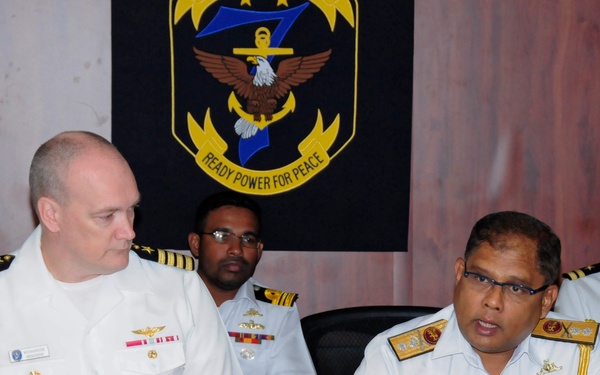 U.S. 7th Fleet, Sri Lanka Enhance Bilateral Cooperation