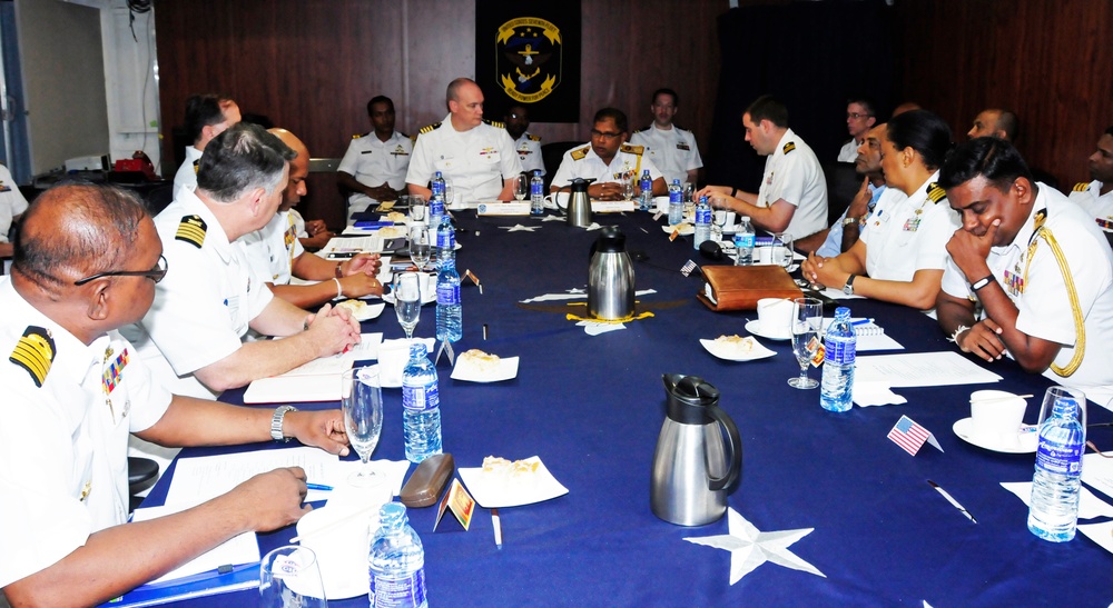 U.S. 7th Fleet, Sri Lanka Enhance Bilateral Cooperation