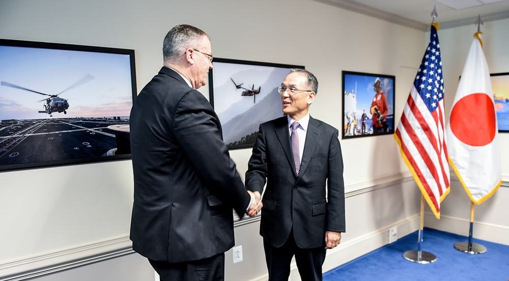 DSD O/C with Vice Defense Minister Kuroe