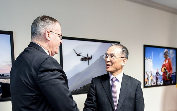 DSD O/C with Vice Defense Minister Kuroe