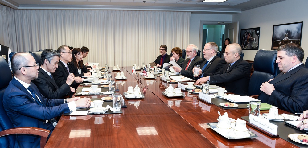 DSD O/C with Vice Defense Minister Kuroe