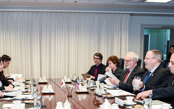 DSD O/C with Vice Defense Minister Kuroe