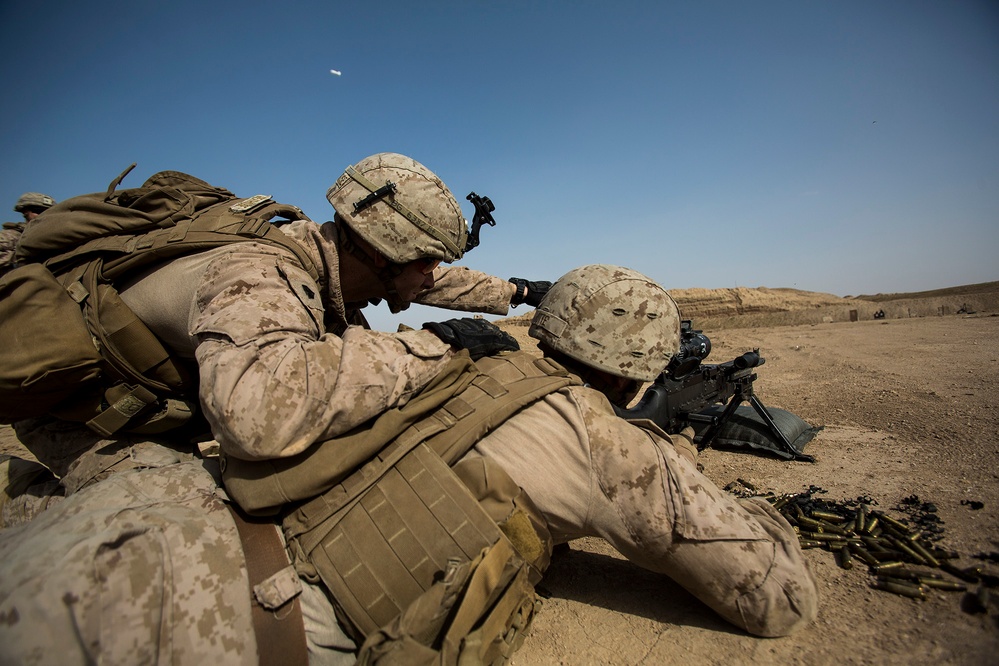 U.S. Marines keep skills, equipment sharp in Iraq
