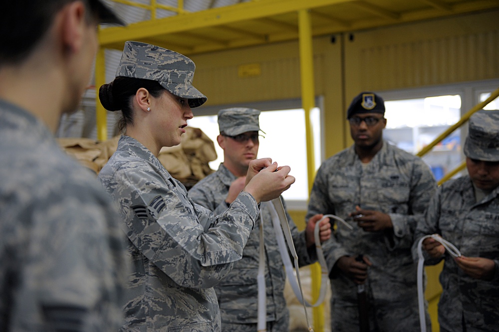 Ramstein Airmen train for honor
