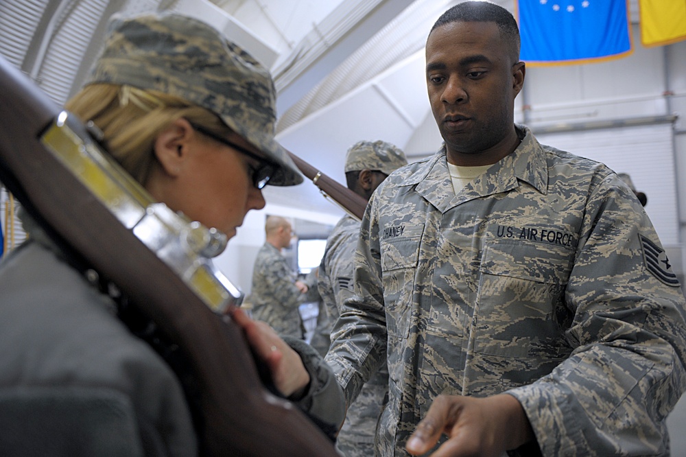 Ramstein Airmen train for honor