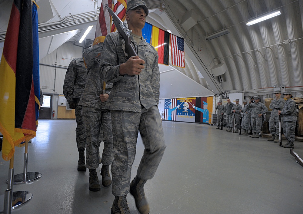 Ramstein Airmen train for honor