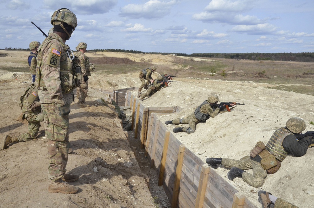 Squad live-fire exercise