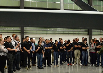 Show and tell: ROTC cadets tour Creech