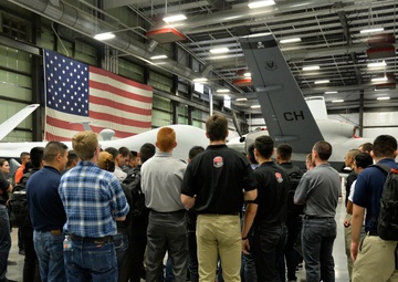 Show and tell: ROTC cadets tour Creech
