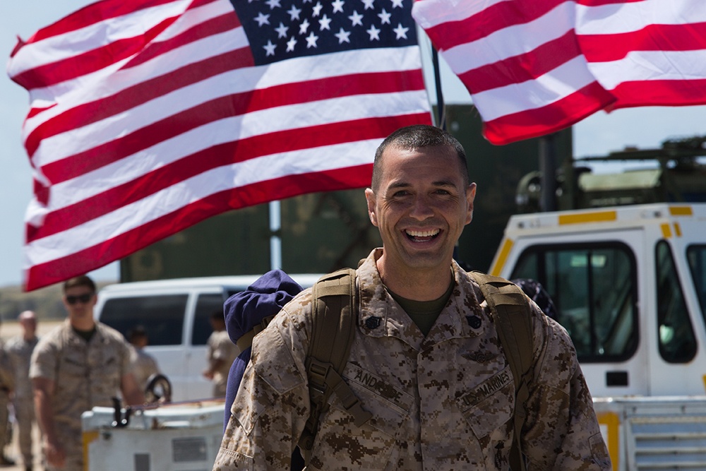 3rd MAW Marines return from deployment