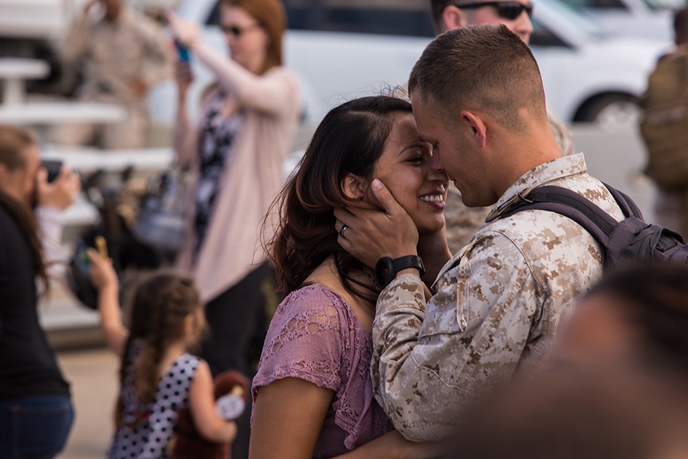 3rd MAW Marines return from deployment