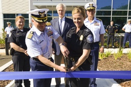Ribbon cutting for joint Coast Guard, CBP facility