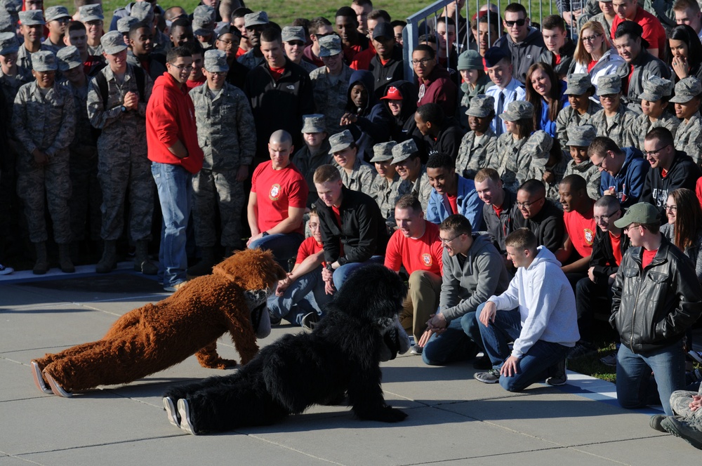 Keesler kicks off 75 years; 334th TRS &quot;Gators&quot; take drill down