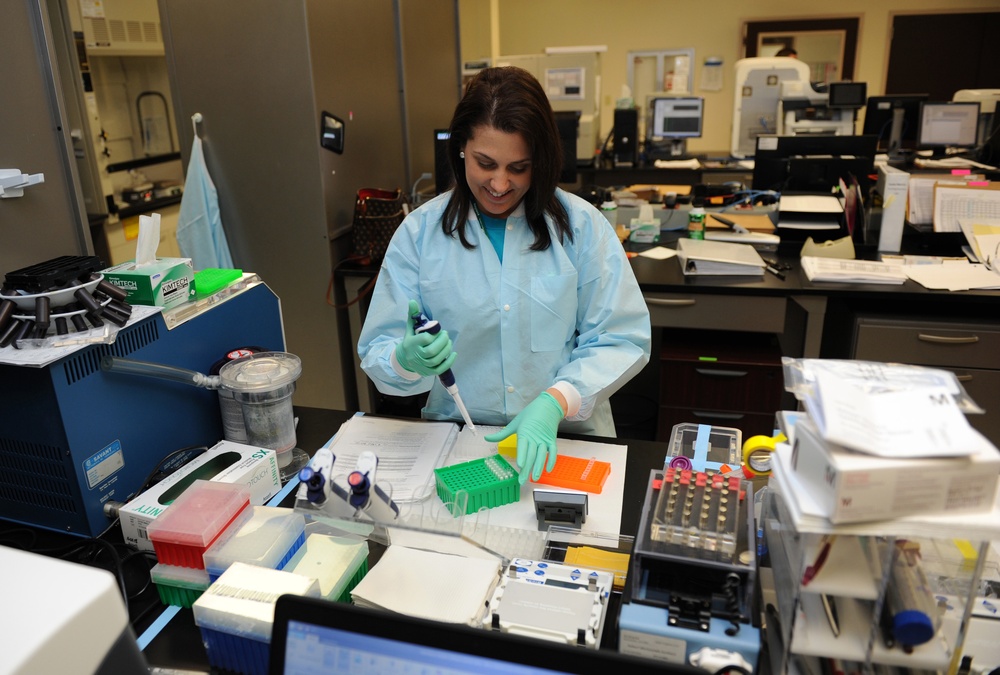 Keesler genetics lab supports DOD facilities worldwide