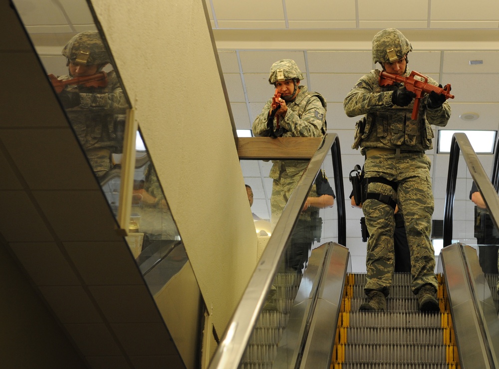 Exercise tests base response to active shooter