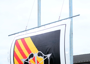 Beret flash changeover ceremony ties together past, present 5th Special Forces Group (Airborne) Soldiers