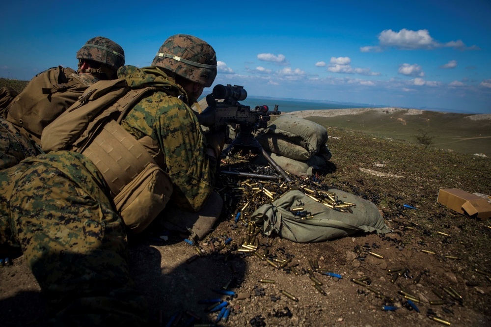 Platinum Lynx 16-3: BSRF Marines conduct Live Fire and Maneuver Course with NATO Allies