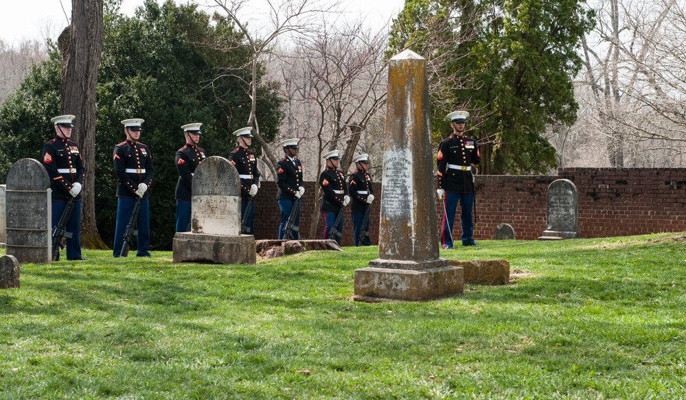 265th James Madison Wreath Laying Ceremony