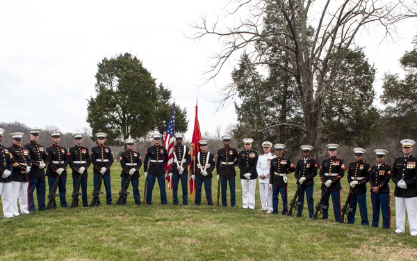 265th James Madison Wreath Laying Ceremony