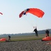 Dutch military perform a free fall jump