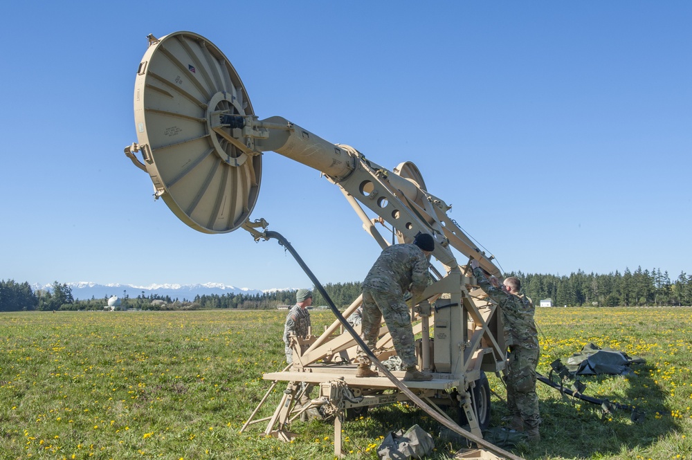 Army Trains at OLF Coupeville