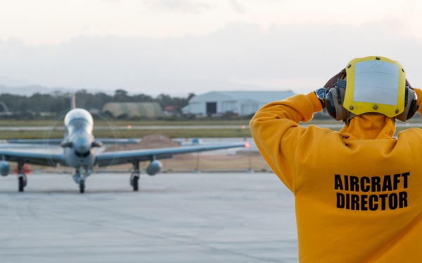 A-29 Super Toscano arrival at NSA Souda Bay