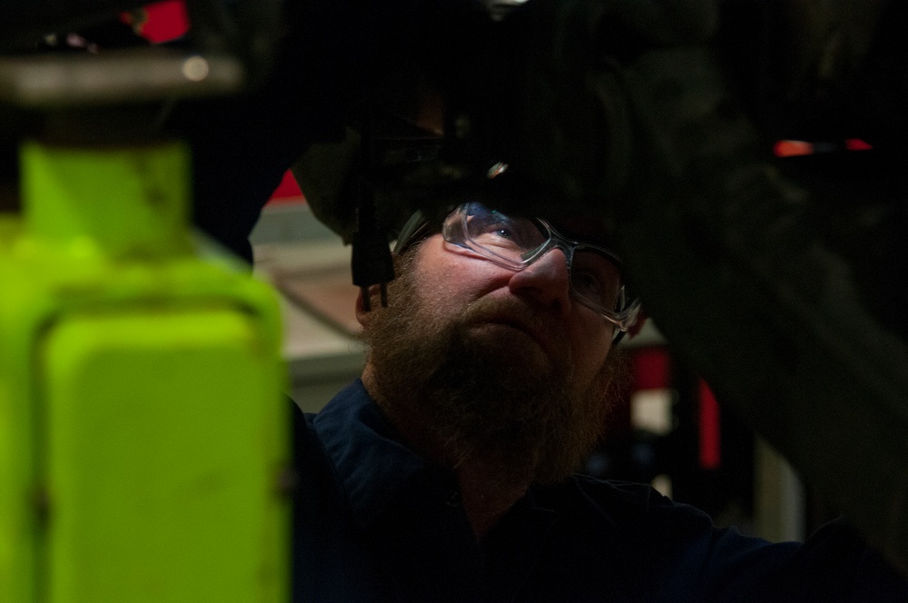 Logistics Readiness Squadron mechanics keep vehicle fleet ready