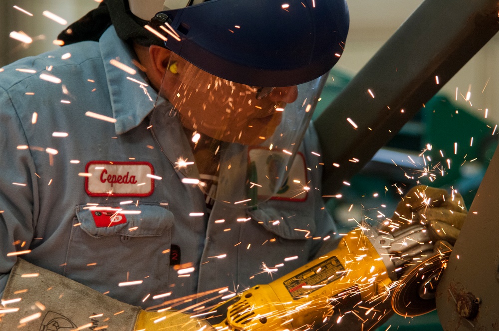 Logistics Readiness Squadron mechanics keep vehicle fleet ready