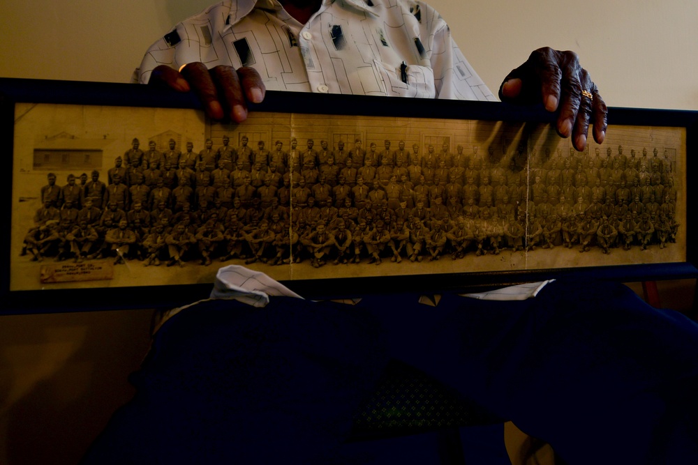 African American WWII Veteran refects on military career