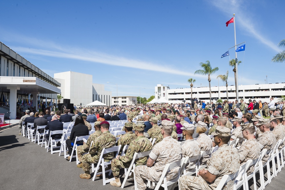 SOCOM Change of Command