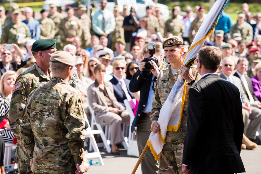 SOCOM Change of Command