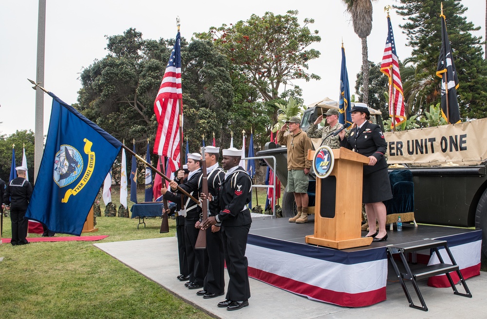 Beachmaster Unit 1 Welcomes New Commanding Officer